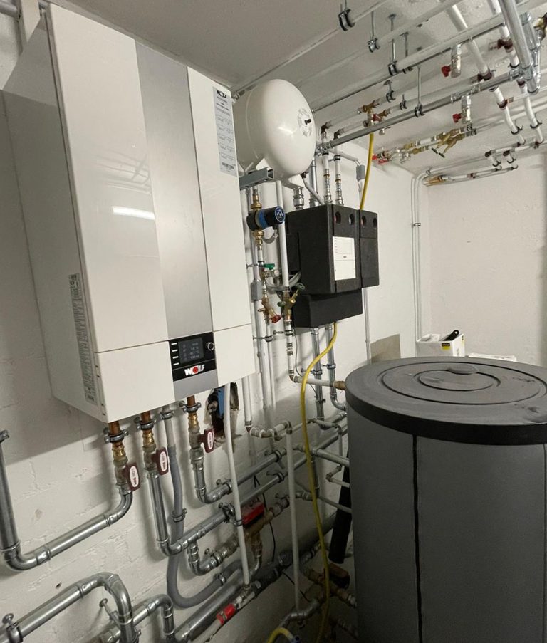 Installation einer Hybrid Heizung